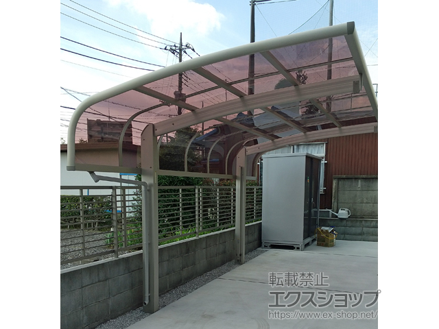 東京都西東京市ののカーポート レイナキャップポートグラン　積雪〜20cm対応 施工例