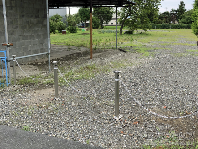 埼玉県北葛飾郡松伏町ののカーゲート スペースガードF60型 施工例