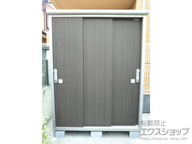 神奈川県川崎市のの物置・屋外倉庫 エスモ 一般型 1497×900×1959（ESE-1509A） ESE-1509A-DW 施工例