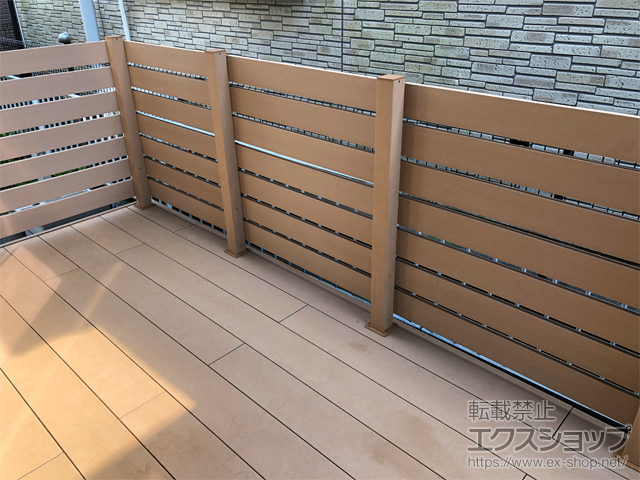 千葉県船橋市ののウッドデッキ リウッドデッキ200 施工例