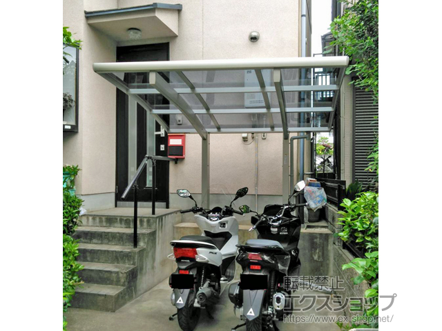 京都府京都市ののサイクルポート・駐輪場 プレシオスポート ミニ 積雪〜20cm対応 施工例