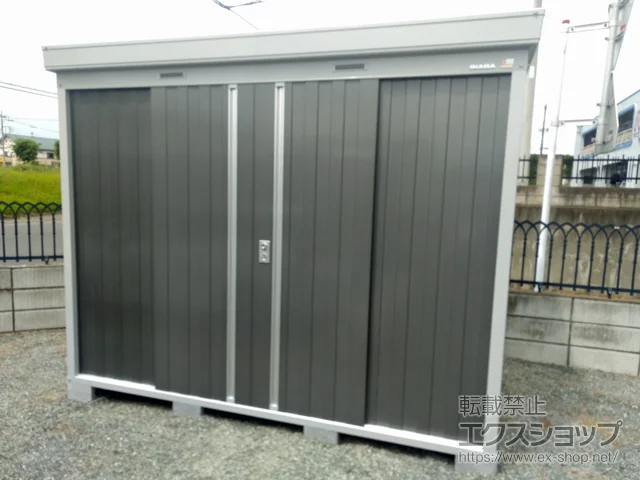 栃木県佐野市のイナバの物置・収納・屋外倉庫 ネクスタ 一般型 2630×1790×2075 NXN-50S-PG 施工例