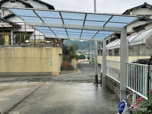福岡県福岡市のValue Selectのカーポート ソリッドポート 積雪～20cm対応 施工例