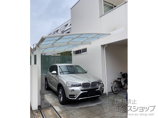 兵庫県芦屋市ののカーポート レイナポートグラン　積雪〜20cm対応 施工例