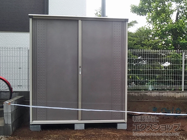 神奈川県横浜市のの物置・屋外倉庫 グランプレステージジャンプ 1879×900×2100 GP-199H-F-CB 施工例