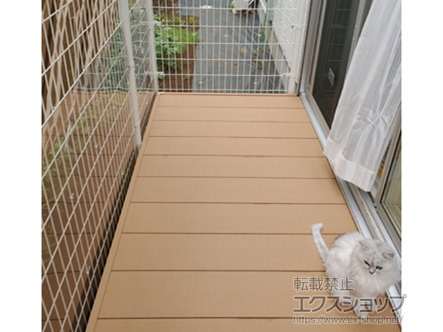 埼玉県上尾市ののウッドデッキ リウッドデッキ 200 施工例