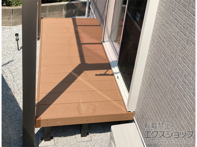 兵庫県神戸市ののウッドデッキ マージウッドデッキ 施工例