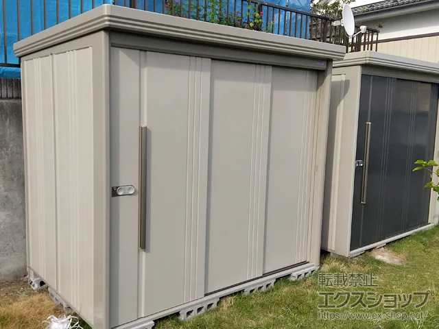 宮城県栗原市のタクボの物置・収納・屋外倉庫 Mr.ストックマンダンディ 多雪型 結露減少型 2348×1590×2110（ND-SZ2315） ND-SZ2315-W 施工例
