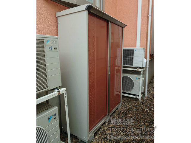 神奈川県川崎市のの物置・屋外倉庫 グランプレステージジャンプ 1488×530×1900（GP-155A-T） GP-155A-T-TR 施工例