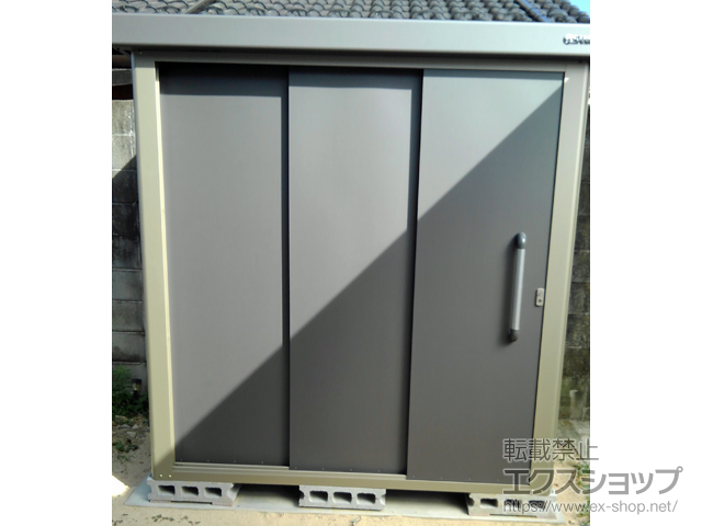 広島県東広島市のの物置・屋外倉庫 エスケーエイト SK8-70 一般型 1800×1200×1940 SK8-70-GK 施工例