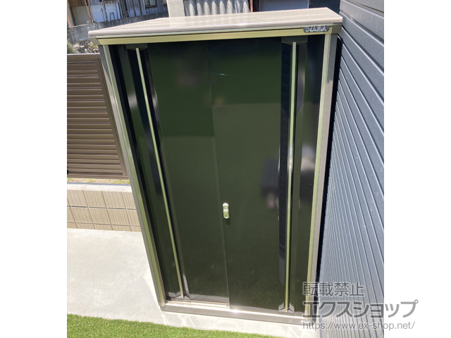 三重県鈴鹿市のの物置・屋外倉庫 ナイソーシスター　1100×920×1903 KMW-119E-P-CB 施工例