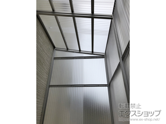 石川県野々市市ののストックヤード ストックヤードII 積雪50cm対応 片側ドア付きタイプ 施工例