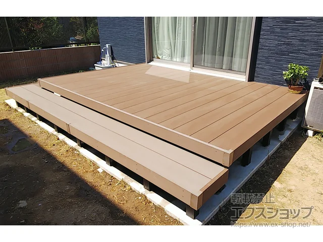 千葉県流山市のYKKAPのウッドデッキ リウッドデッキ 200 施工例