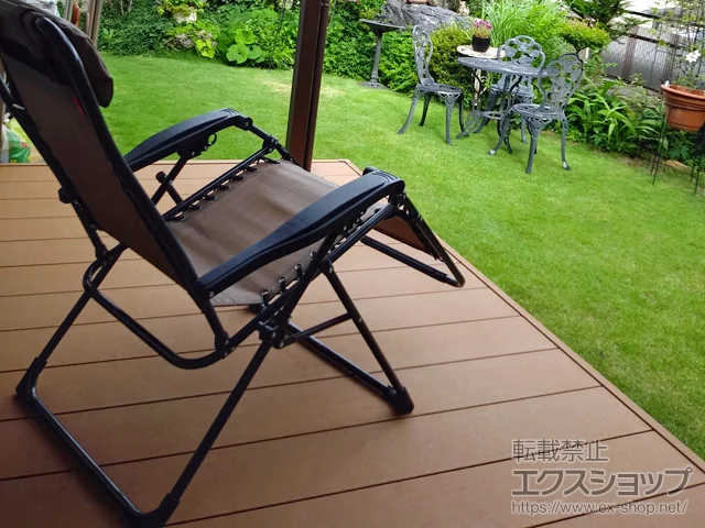 長野県松本市のYKKAPのウッドデッキ リウッドデッキ 200 施工例