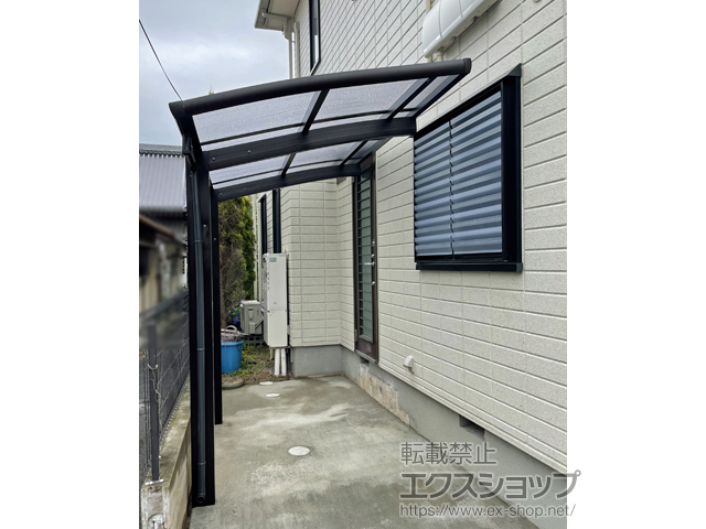 大阪府箕面市ののサイクルポート・駐輪場 レイナポートグランミニ 積雪〜20cm対応 施工例