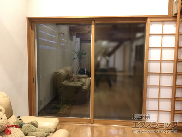 新潟県燕市のの二重窓（内窓） インプラス 引違い窓 2枚建 施工例