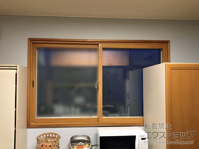 新潟県燕市のの二重窓（内窓） インプラス 引違い窓 2枚建 施工例