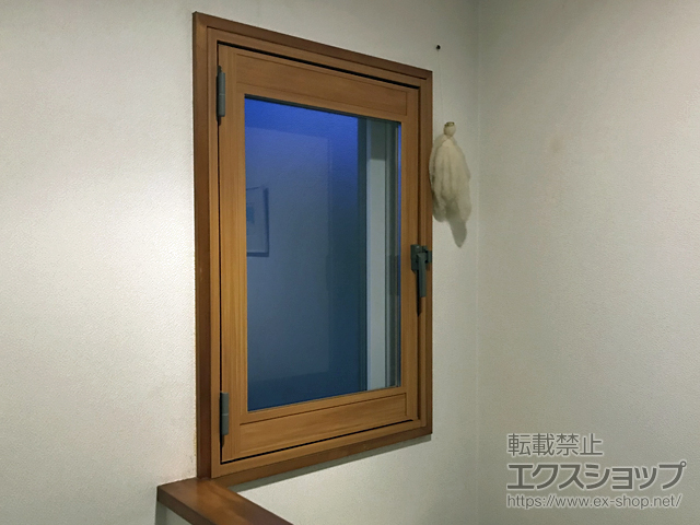 新潟県燕市のの二重窓（内窓） インプラス 開き窓 外観右吊元 施工例