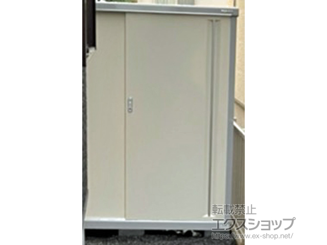 神奈川県相模原市のの物置・屋外倉庫 シンプリー 一般型 1520×615×1603（MJX-156D-P） MJX-156D-P-FW 施工例