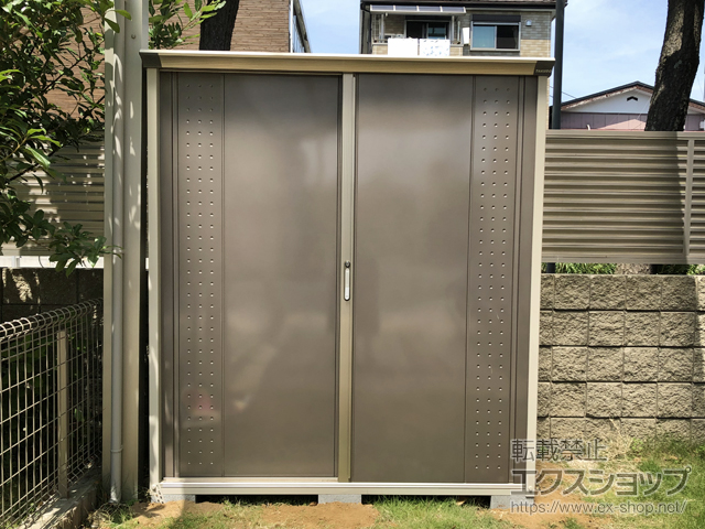 千葉県千葉市のの物置・屋外倉庫 グランプレステージジャンプ 1695×750×1900 GP-177A-F-CB 施工例