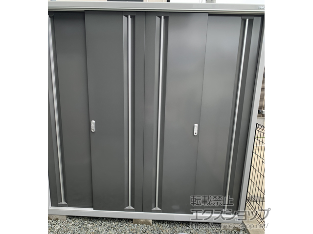 福岡県糟屋郡新宮町のの物置・屋外倉庫 シンプリー 一般型 1940×615×1903（MJX-196E） MJX-196E-PG 施工例