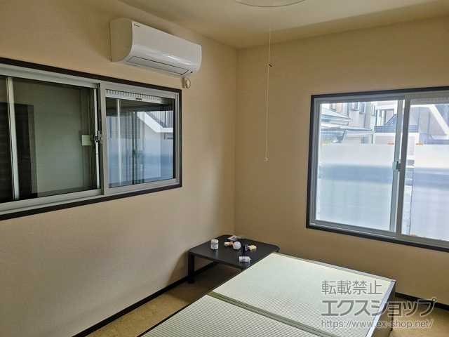 大阪府和泉市のの二重窓（内窓） インプラス 引違い窓 2枚建 施工例