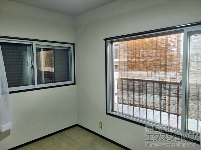 大阪府和泉市のの二重窓（内窓） インプラス 引違い窓 2枚建 施工例