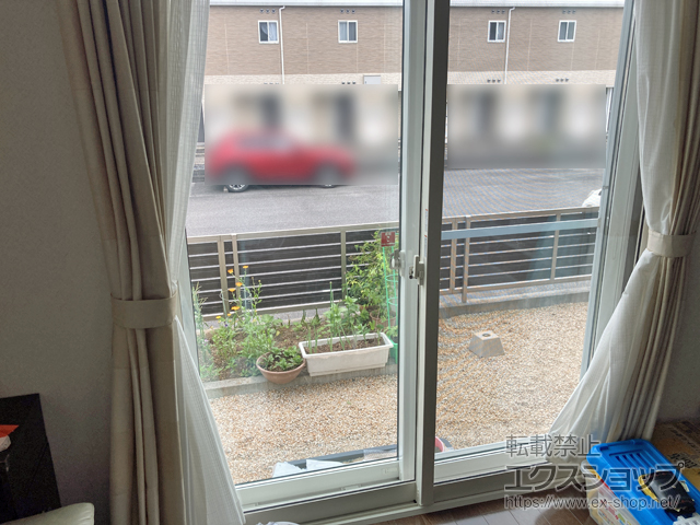 三重県四日市市のの二重窓（内窓） インプラス 引違い窓 2枚建 施工例