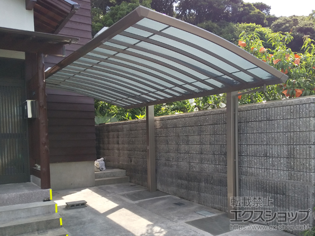 山口県光市ののカーポート クレディポートR 積雪〜20cm対応 施工例