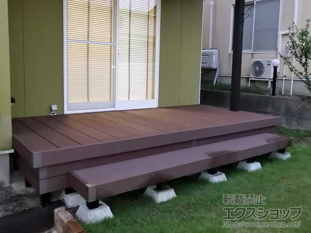 石川県金沢市ののウッドデッキ リウッドデッキ 200 施工例