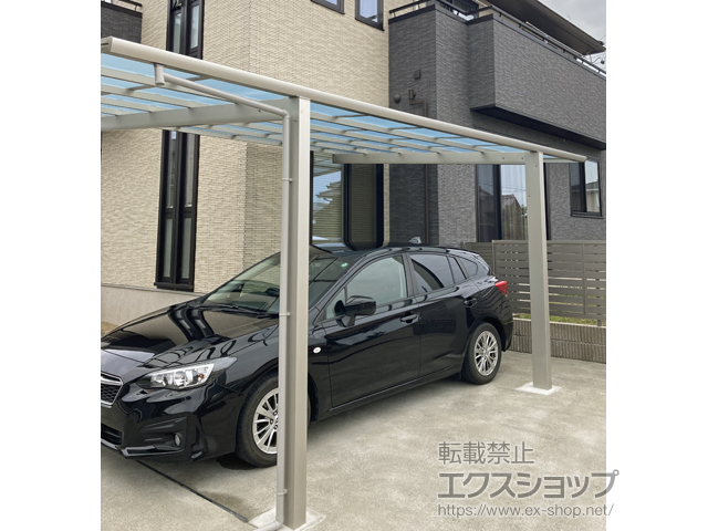 愛知県大府市ののカーポート エフルージュグラン　積雪〜20cm対応 施工例