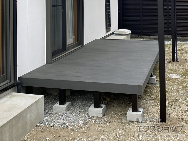 愛知県岩倉市ののウッドデッキ リウッドデッキ 200 施工例