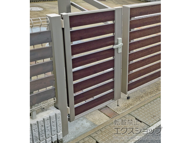 千葉県白井市ののカーゲート 【特注】ワイドオーバードアS5型 開戸セット 施工例