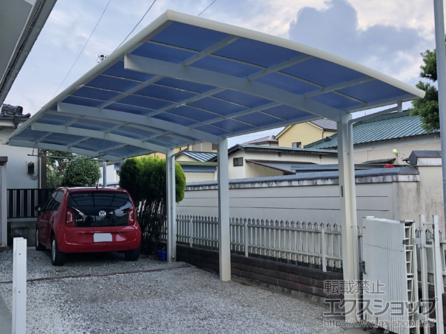 神奈川県小田原市ののカーポート レイナポートグラン　積雪〜20cm対応 施工例