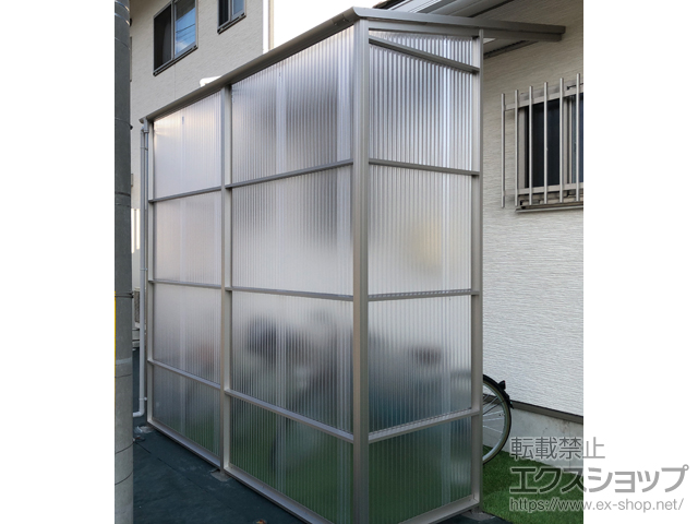 長野県千曲市ののストックヤード ストックヤードII 両袖タイプ 積雪〜20cm対応 施工例