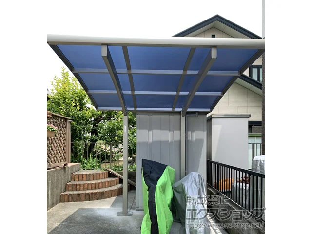埼玉県深谷市のValue Selectのサイクルポート・自転車置き場 プレシオスポート ミニ 積雪～20cm対応 施工例
