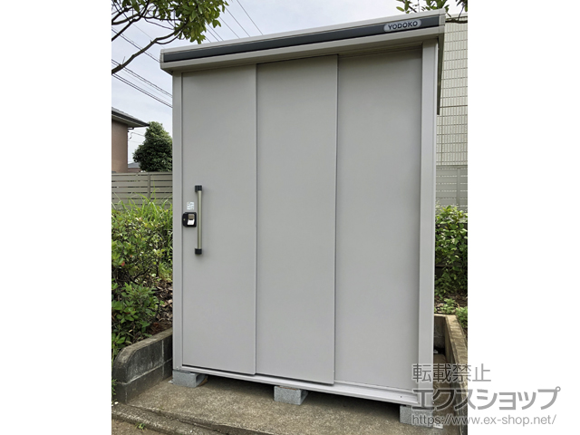神奈川県横浜市のの物置・屋外倉庫 エルモ 一般型 1870×1520×2360（LMD-1815H） LMD-1815H-CB 施工例