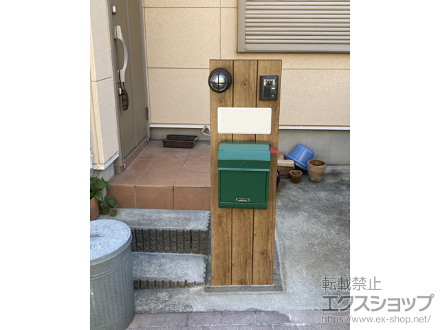 神奈川県藤沢市のの機能門柱・ポスト コレット3型 施工例