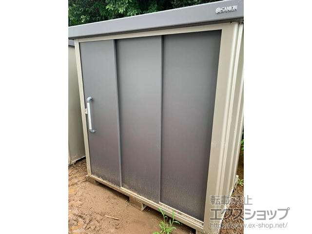 東京都町田市のの物置・屋外倉庫 エスケーエイト SK8-70 一般型 1800×1200×1940 SK8-70-GK 施工例