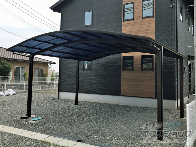 佐賀県佐賀市ののカーポート レイナツインポートグラン　積雪〜20cm対応 施工例