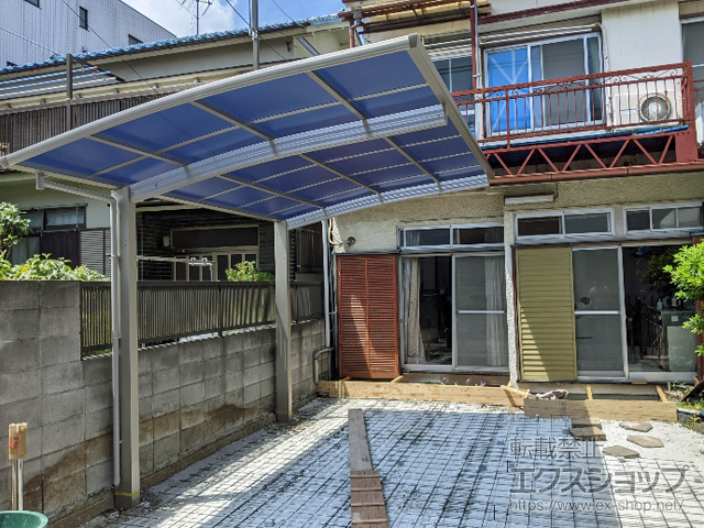 東京都足立区ののカーポート プレシオスポート 積雪〜20cm対応 施工例