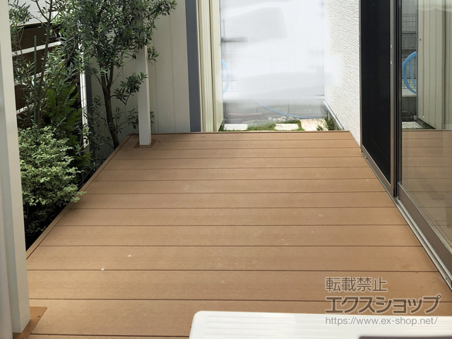 宮城県仙台市ののウッドデッキ マージウッドデッキ 施工例