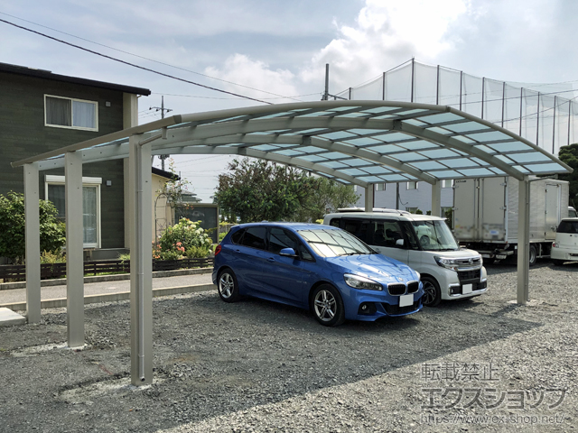 栃木県宇都宮市ののカーポート レイナトリプルポートグラン　積雪〜20cm対応 施工例