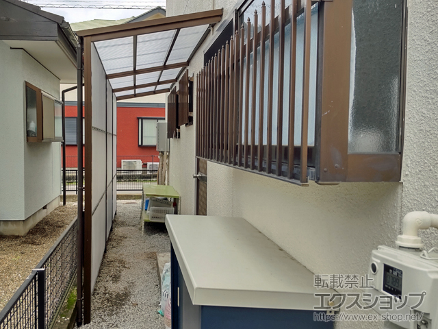 群馬県前橋市ののストックヤード ストックヤードII オープンタイプ 積雪〜20cm対応 施工例