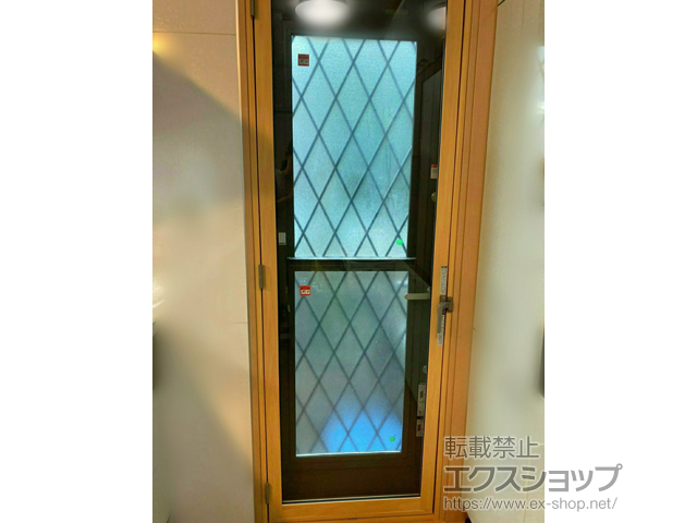 愛知県一宮市のの二重窓（内窓） インプラス テラスドア 外観右吊元 施工例