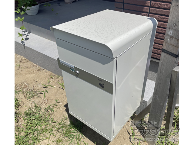 千葉県木更津市のの機能門柱・ポスト 宅配ボックス ケイト ポスト無 右開きタイプ 施工例