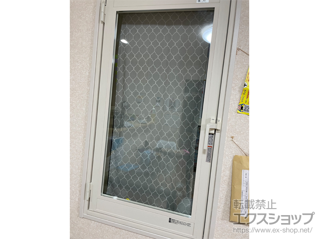 茨城県取手市のの二重窓（内窓） インプラス 開き窓 外観右吊元 施工例