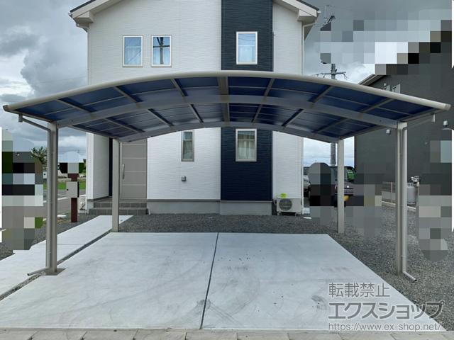 熊本県熊本市ののカーポート レイナツインポートグラン　積雪〜20cm対応 施工例