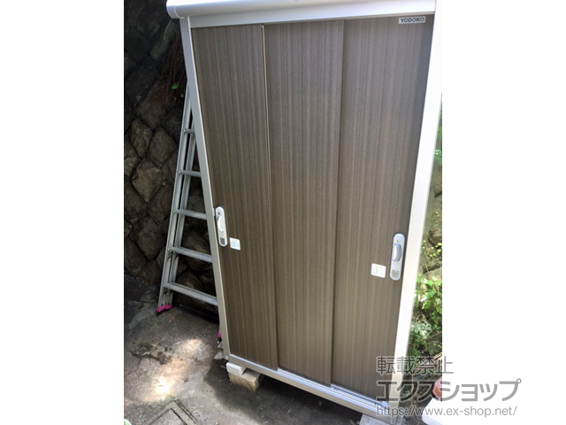 神奈川県鎌倉市のの物置・屋外倉庫 エスモ 一般型 1050×520×1959 ESE-1005A-DW 施工例