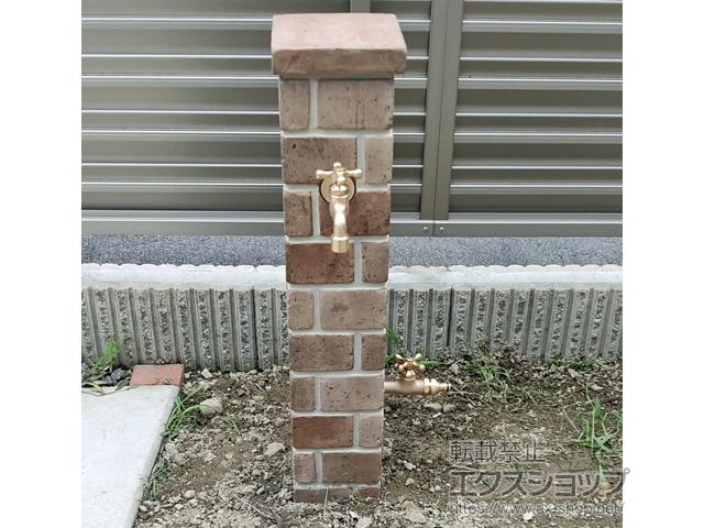 愛知県津島市のの立水栓・ガーデンシンク ネオキャスティ 施工例